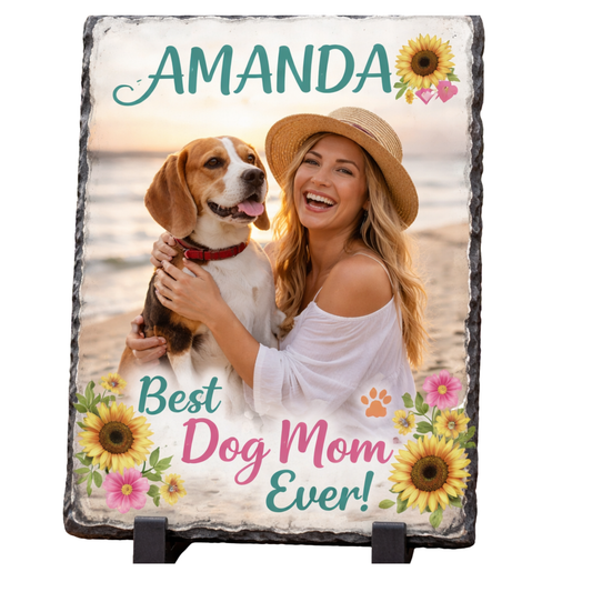 5x7 Sublimation Stone Plaque – Custom Personalized Keepsake for Any Occasion