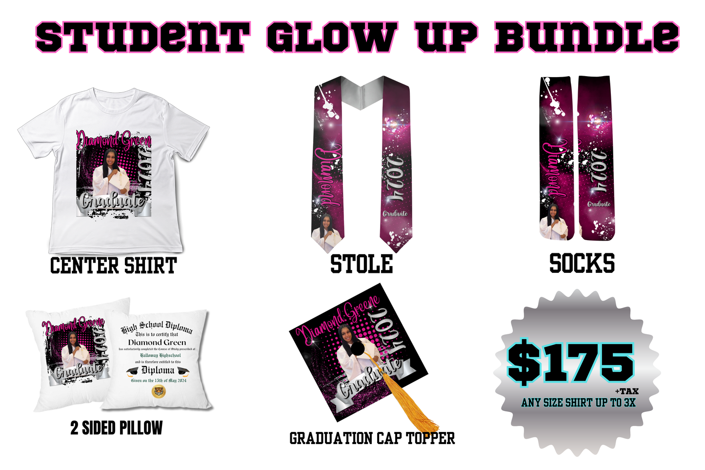 2026 GRADUATION STUDENT GLOW UP BUNDLE