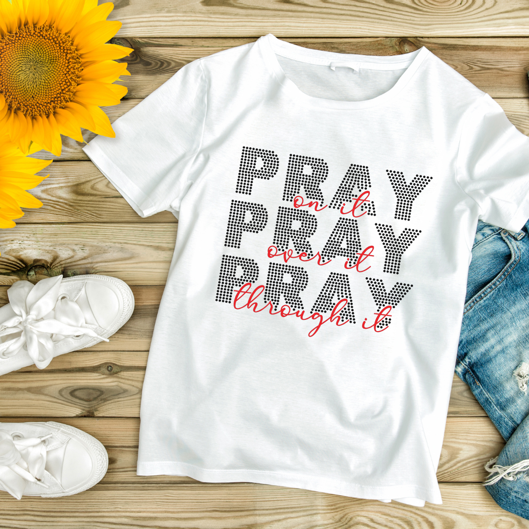 ROYALTEEZ RHINESTONE TSHIRTS (FRONT ONLY)