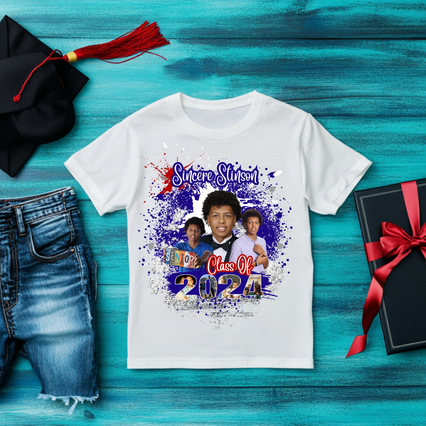 CENTER FRONT CUSTOM TSHIRT