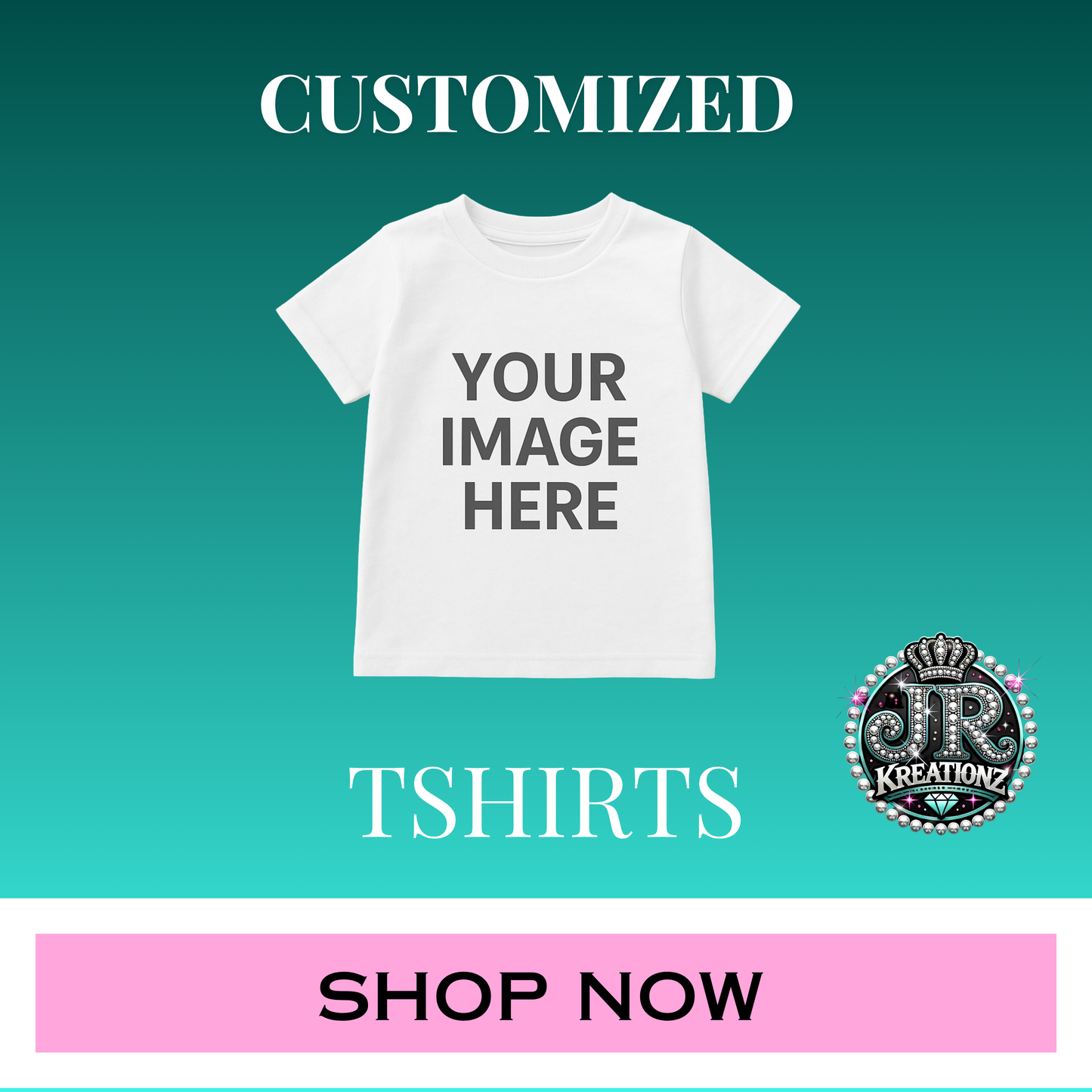 CENTER FRONT CUSTOM TSHIRT