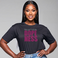 TRUST YOUR DOPENESS Rhinestone Front Design T-Shirt – Bling Graphic Tee