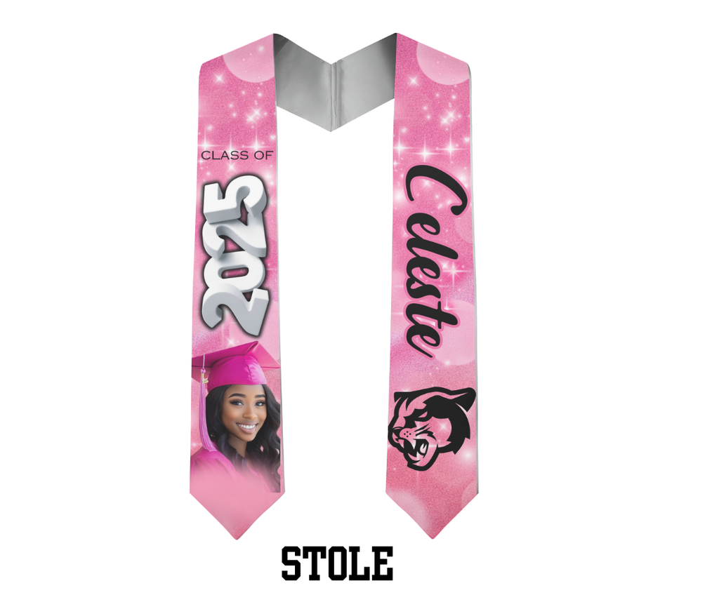 Custom Personalized 60" Graduation Stole