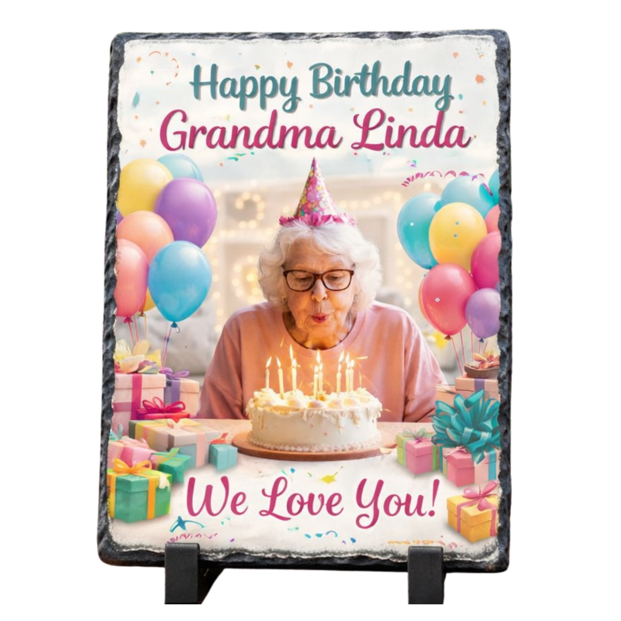 5x7 Sublimation Stone Plaque – Custom Personalized Keepsake for Any Occasion