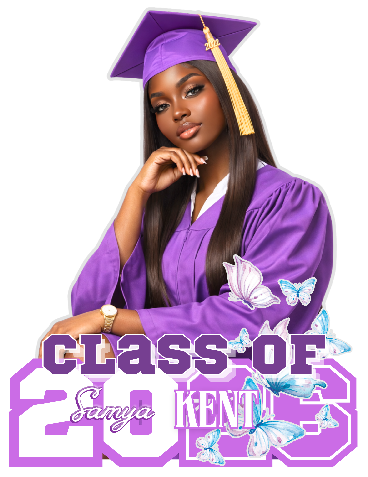 GRADUATION PERSONALIZED CUSTOM HAND FANS (Min Order 5)