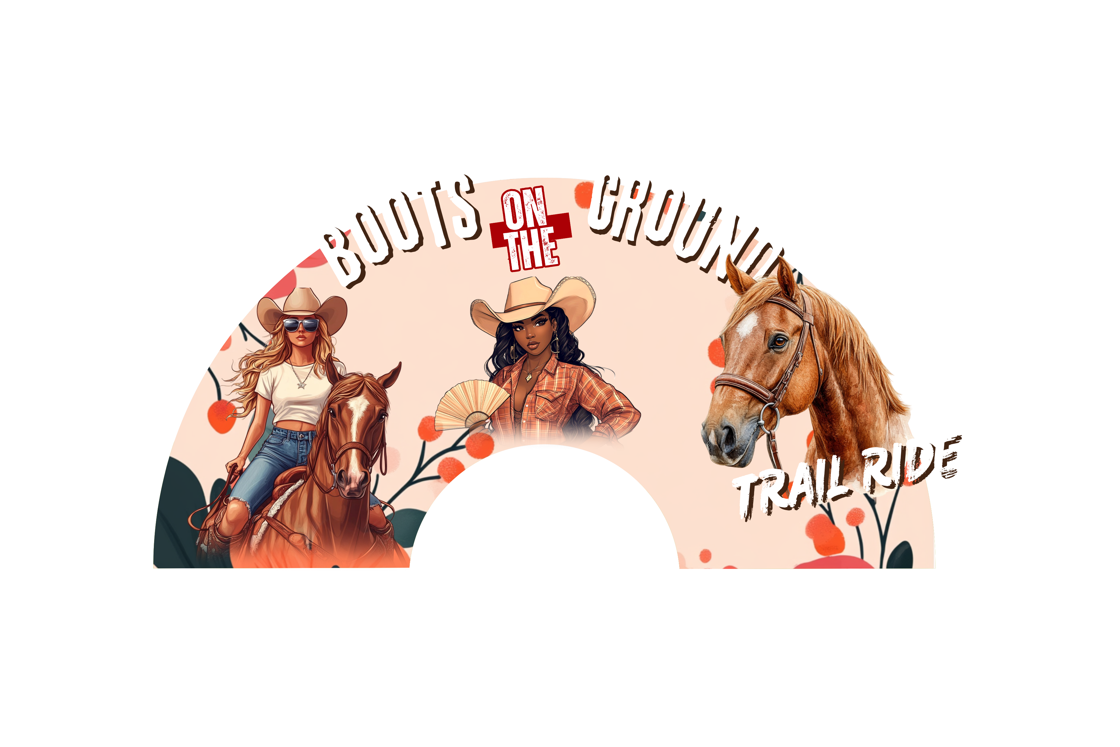 26x13 Custom Clack Fans | Personalized Folding Fans for Events, Graduations & More