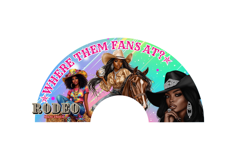 26x13 Custom Clack Fans | Personalized Folding Fans for Events, Graduations & More