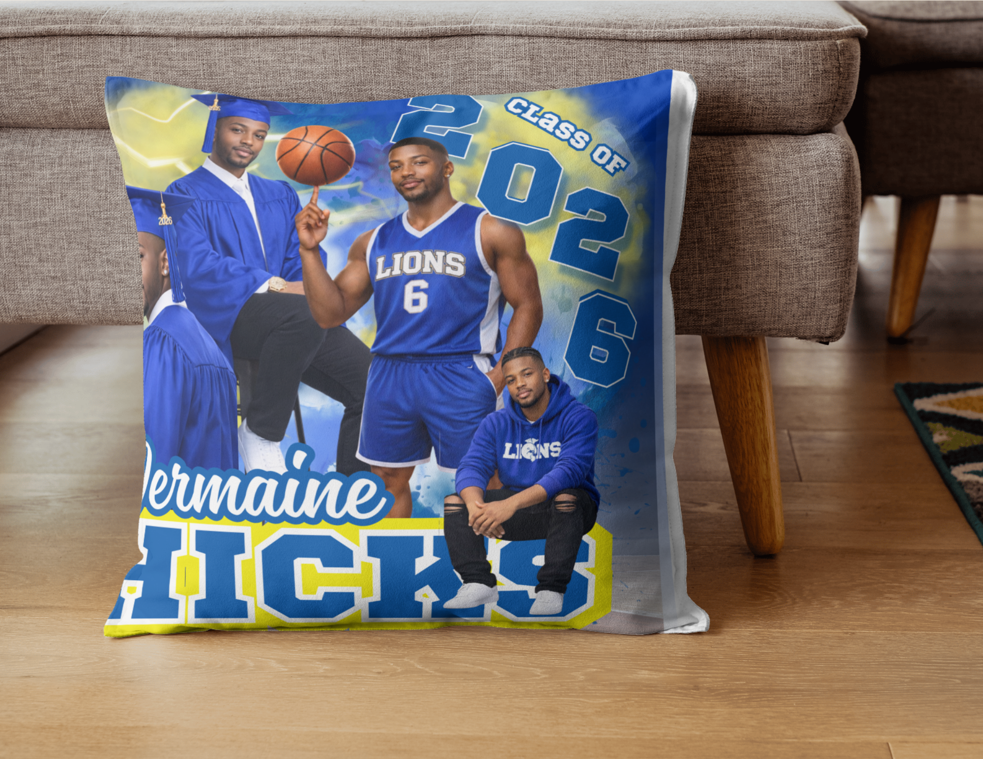 Custom Graduation Pillow 🎓 | Personalized Grad Gift for Preschool to College