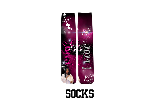 Custom Sublimation Graduation Socks 🧦 | Personalized Gift for Preschool to College
