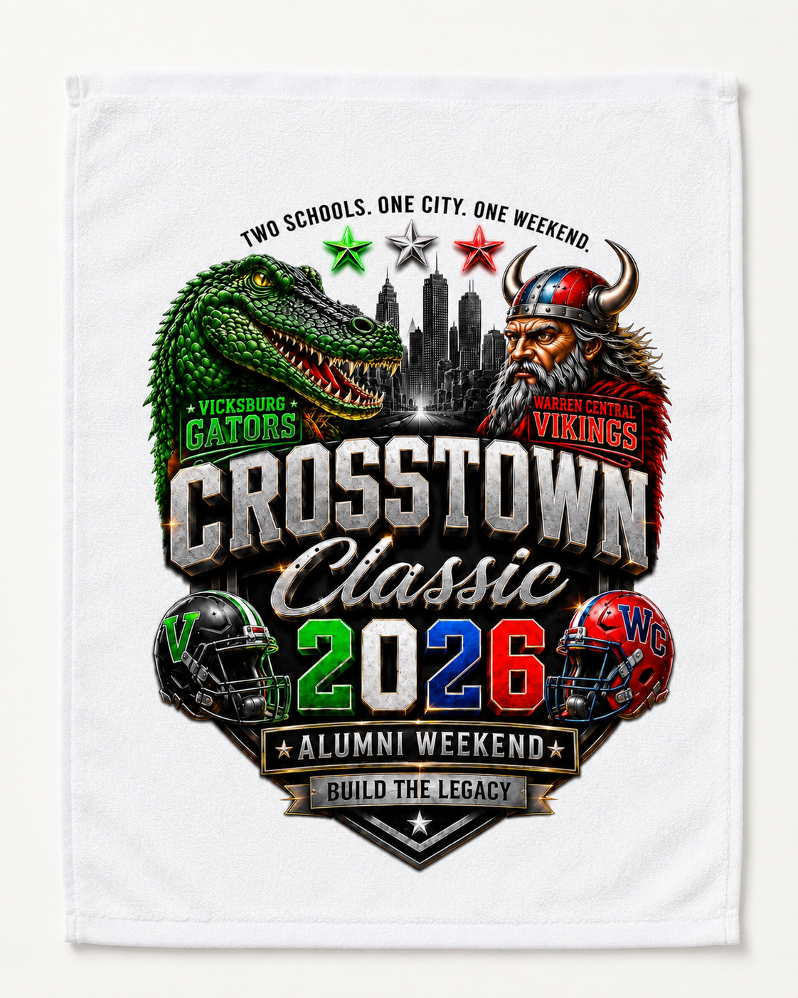 Crosstown Classic Alumni Rally Towel