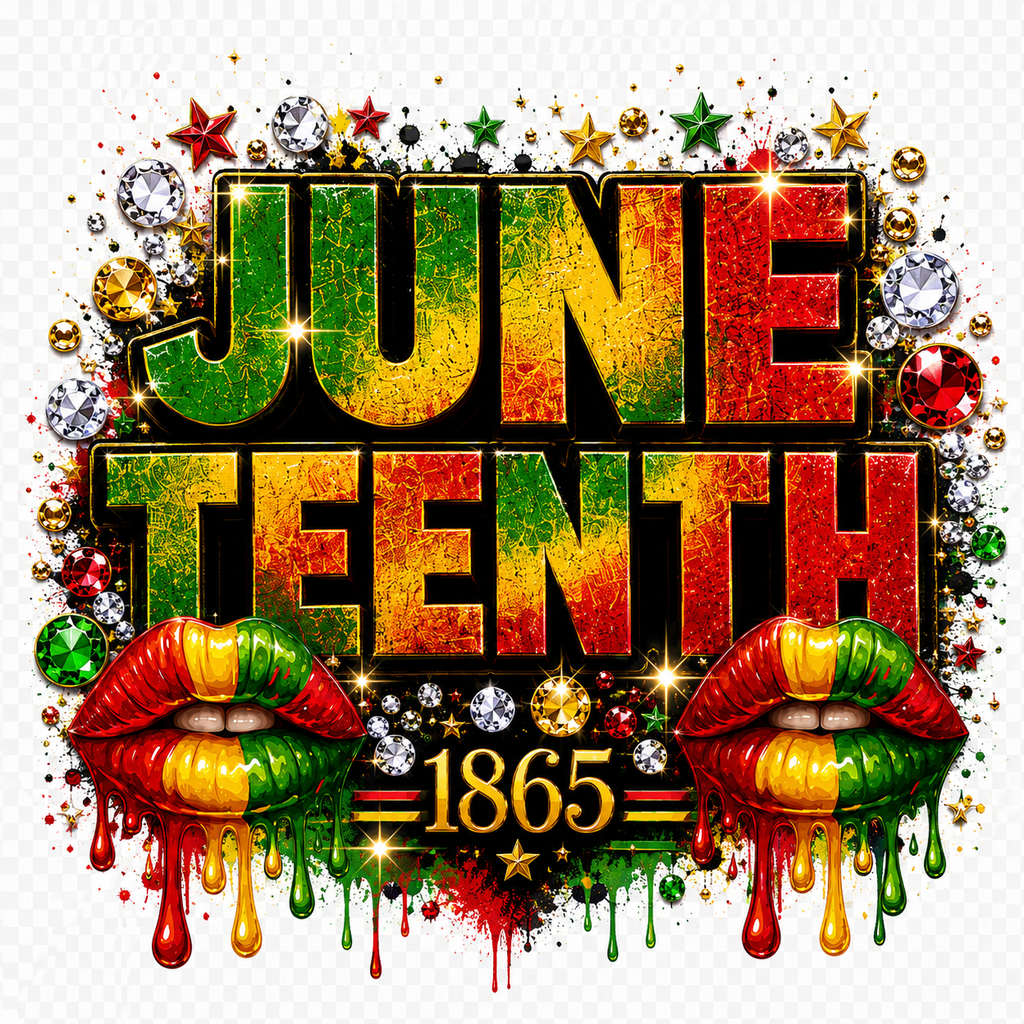 Juneteenth T-Shirt & Clack Fan Bundle | Black Girl Pride Set