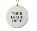 3” Personalized Ceramic Ornament – Family, Memorial & Pet Keepsake
