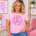 Believe Hope Fight Pink Ribbon Awareness T-Shirt